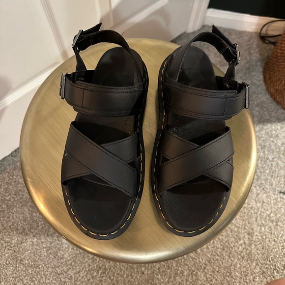 VOSS II WOMEN'S LEATHER STRAP SANDALS - Picture 2 of 7